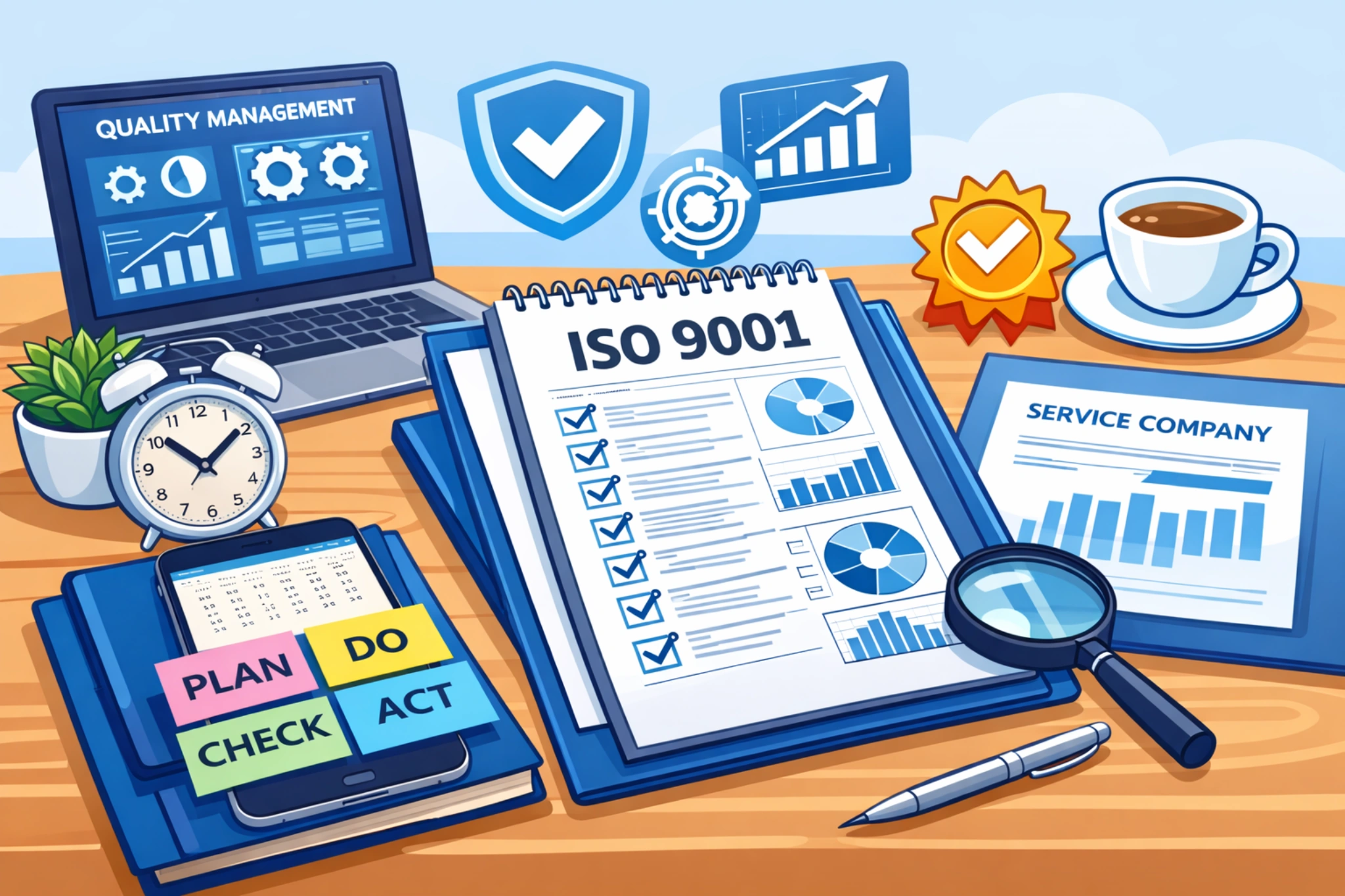 ISO 9001 for service companies